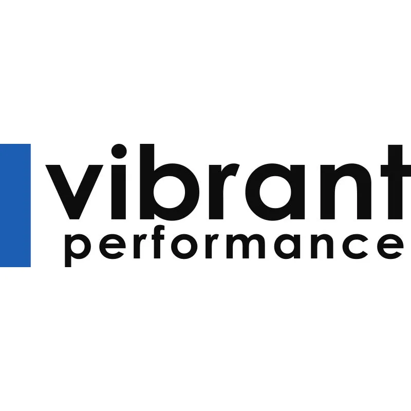Vibrant Performance Straight 8 AN Male to 1/4 in NPT Male Adapter - Black